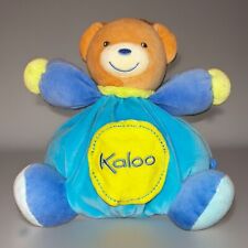 DOUDOU BOULE KALOO Ours Bleu Env 30 Cm