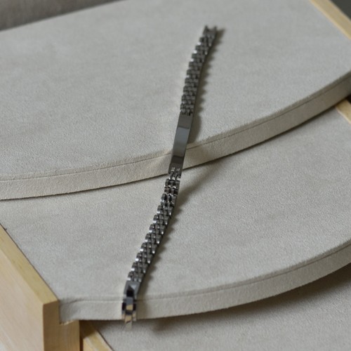 Bracciale uomo acciaio a - in,