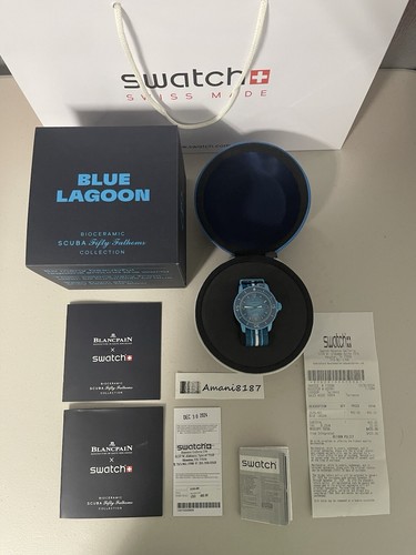 Blancpain swatch scuba - scuba, fifty