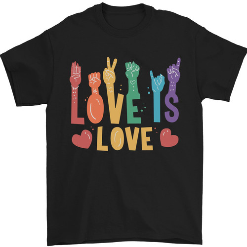 Shirt uomo lgbt lingua - t-shirt,