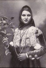 ORUNE - Costumi Sardi, Cartolina