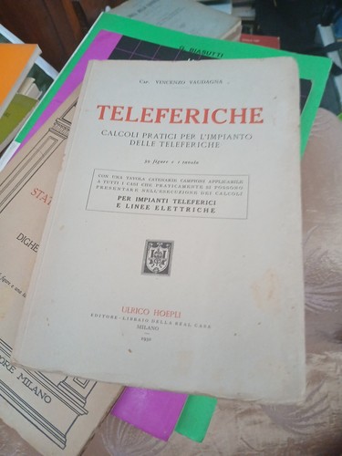 Teleferiche calcoli pratici - teleferiche,