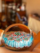 Fermacarte rotondo Millefiori