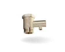 Valvola di sicurezza fissa scaldacqua attacco 1/2" maschio/femmina scaldabagno