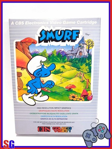 Smurf cartuccia pal cbs - cartuccia,