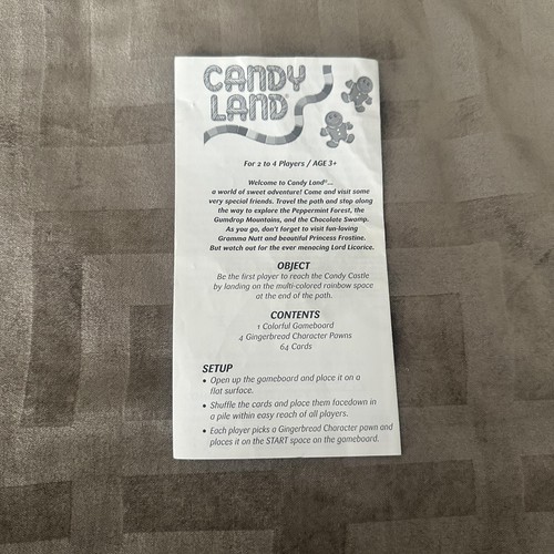 Candy land manuale istruzioni - land,