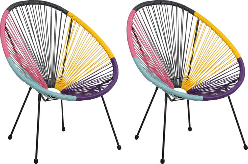 Sedia relax pavone con seduta - sedia,