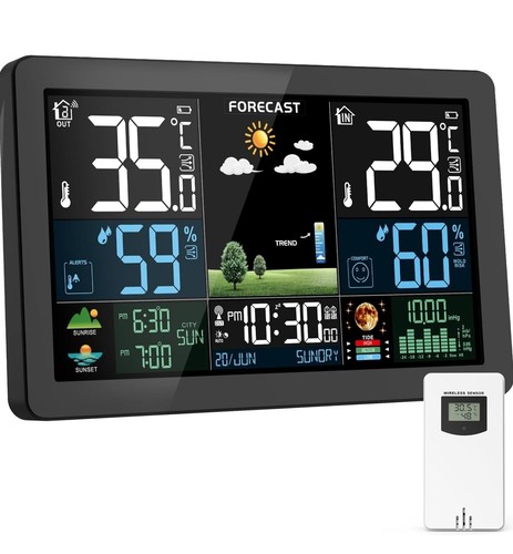 Stazione meteo wireless - stazione,
