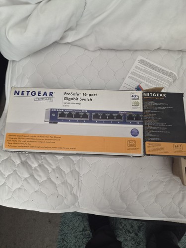 Netgear gs116 switch - gs116, (gs116uk)