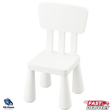 Nuove sedie per bambini IKEA MAMMUT interno/esterno plastica leggera