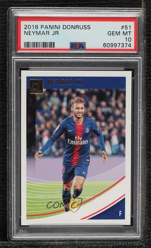 2018 panini donruss neymar - donruss,
