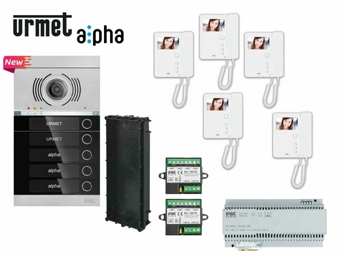 Kit videocitofono urmet alpha - kit,