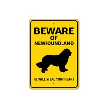 Newfoundland Dog Beware He