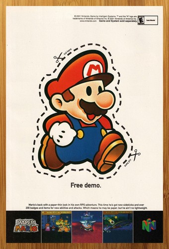 2001 paper mario - 2001,