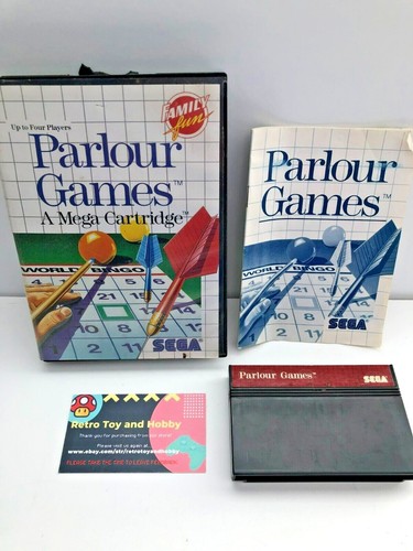 Parlour games sega master - parlour,