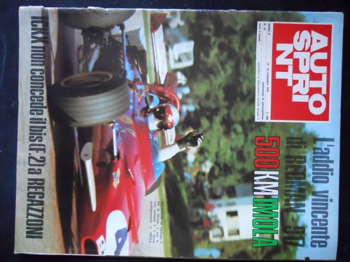 Autosprint 1970 500 km - n°37,