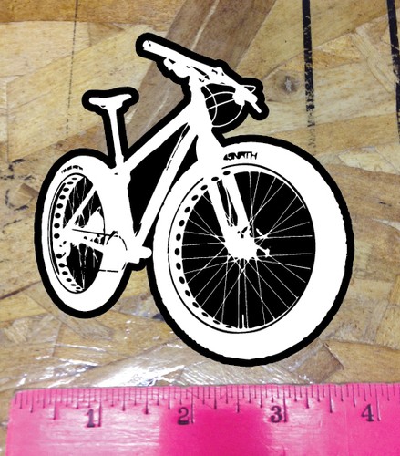 Fatbike decalcomania adesivo - fatbike,