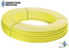TUBO MULTISTRATO R.B. MT.50 PER GAS GIALLO CON ALLUMINIO SPESSORATO
