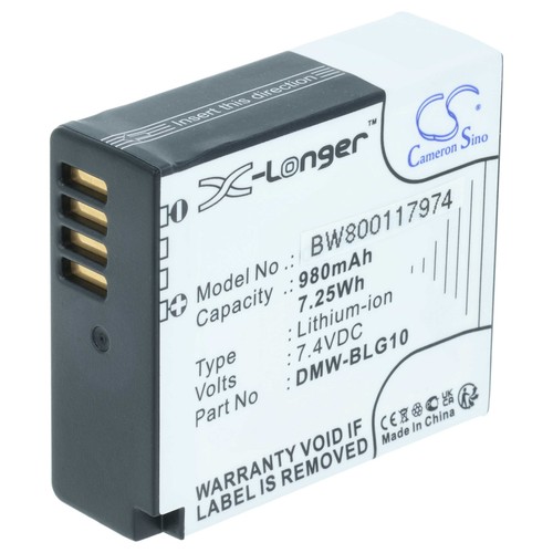 Batterie pour panasonic lumix - batterie,