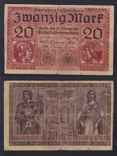 Banconota germania mark - banconota, 20