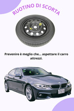 Ruotino di Scorta 18" per BMW SERIE 4 CABRIO - COUPE - GRAN COUPE (fino al 2019)