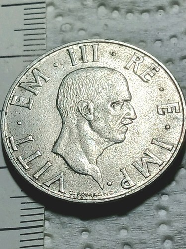 Moneta vitt iii 2 lire - em.,