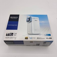 Videocamera compatta Sony HDR-GW77V blu impermeabile Full HD Giappone usata