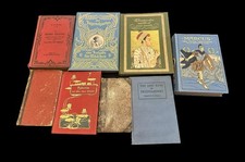 Lotto di 8 Libri  antichi del 800 e dell'900 In Lingue