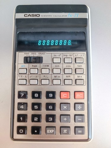 Casio calcolatrice - casio, fx-21