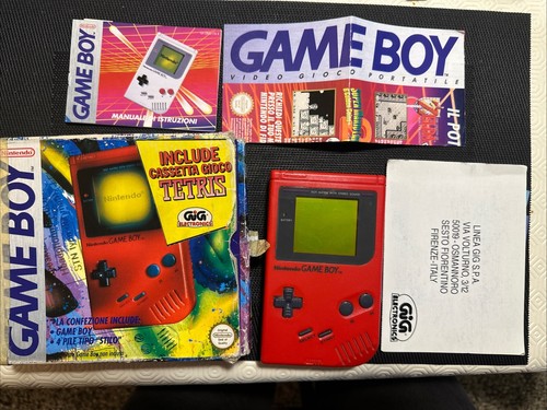 Console game boy classic - boy, red