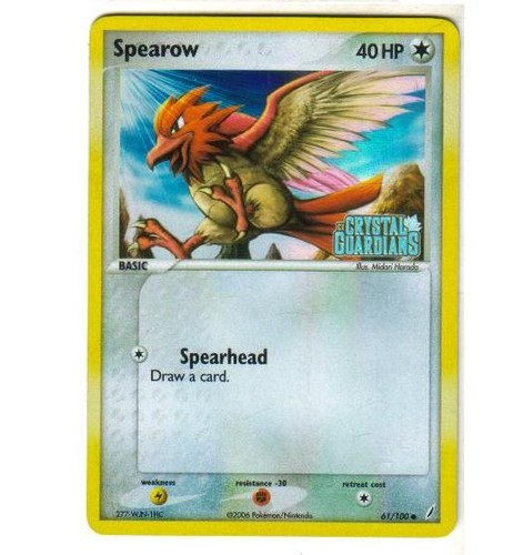 Carta pokemon spearow - spearow,