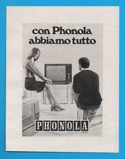 Phonola Televisori anno 1969 pubblicità advertising werbung italian MA1087
