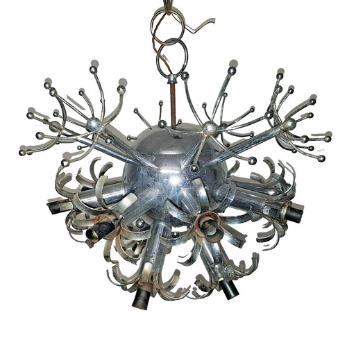Sputnik chrome with pistillo - with, pistillo.