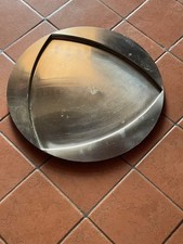 Vassoio inox Alessi Trifoglio design Franco Grignani