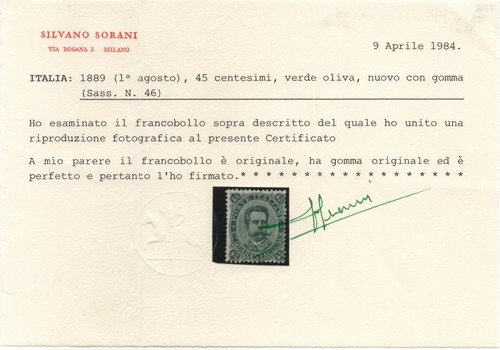 Regno 1889 effigie umberto i - 1889,