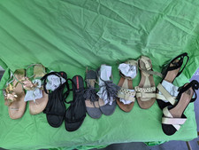 5 Scarpe donna Usate Originali MIUMIU,PRADA,BIBI LOU,IXOS,EMPORIO ARMANI