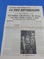 LA VOCE REPUBBLICANA  1943
