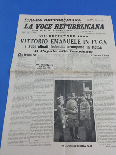 Voce repubblicana 1943 - la,