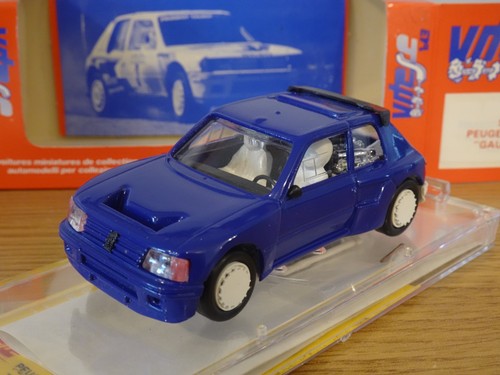 Vitesse peugeot 205 t16 - 205, blu