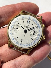 Eberhard Pre-Extrafort 16000 Monopusher Not Working Rare Vintage Watch