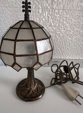 Lampada paralume vintage vetro