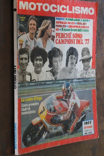 Motociclismo ottobre 1977 kawa - ottobre,