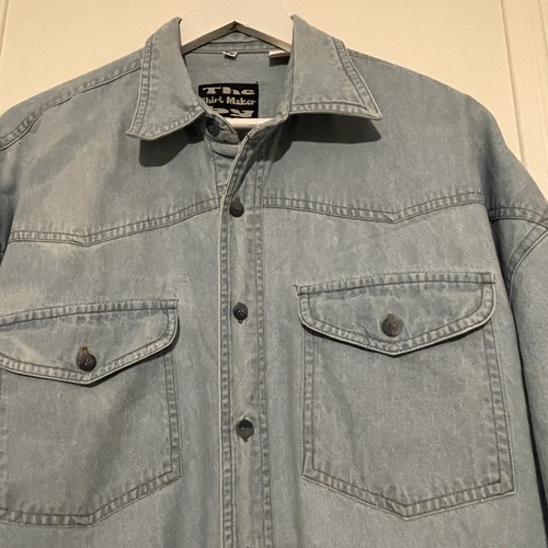 Camicia denim l the - denim,