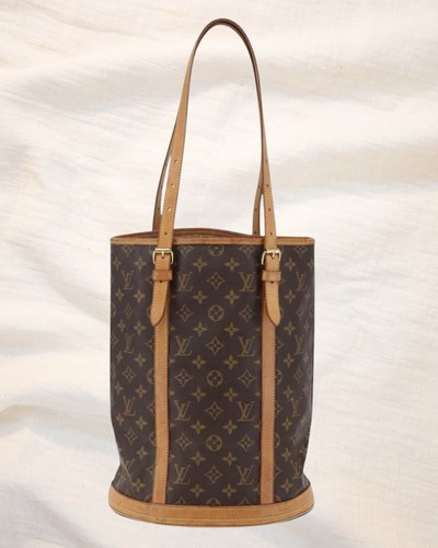 Borsa secchiello monogramma - secchiello,