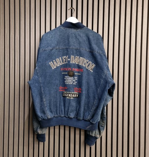 Giacca bomber vintage harley - giacca,