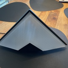 Lampada da comodino vetro