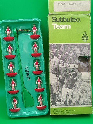 Subbuteo squadra galles - squadra,