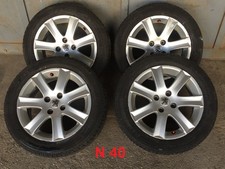 KIT CERCHI LEGA PEUGEOT 207 308 208 (GOMME IN OMAGGIO SE PRESENTI) 195/55/R16