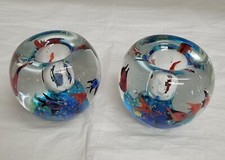 Coppia portacandele fermacarte