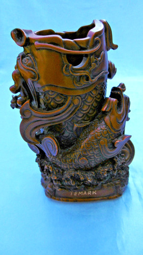 Grande pesante vaso pesce - pesante,
